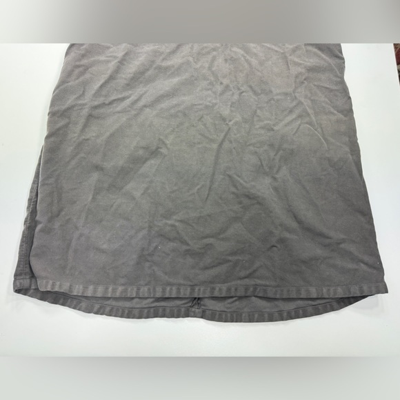 Damir Doma Silent Polo Shirt Dress Cap Sleeve Ash Gray Moleskin Cotton Jersey S - Picture 3 of 15